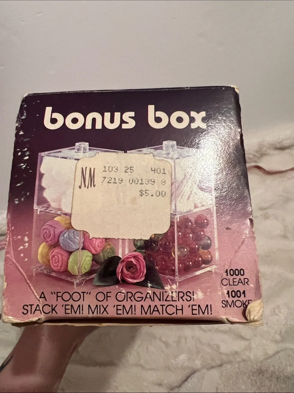 Vintage 80s Goody Pretty Neat Cosmetic Organizer NEW
